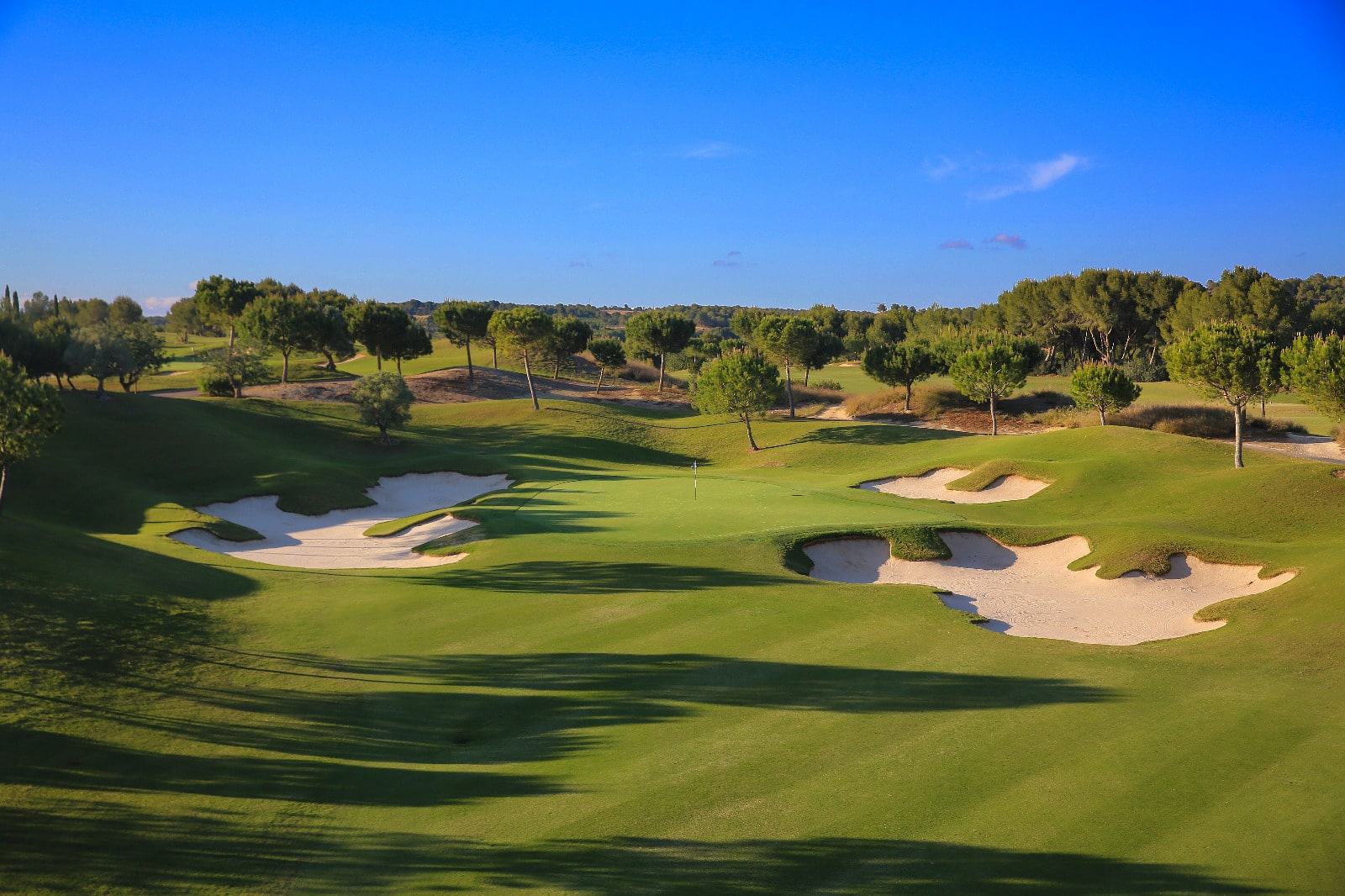 Kontinuierlich widerlich Elektrisch las colinas golf course Bestanden